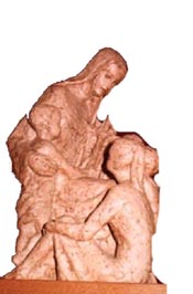 A. Ulman, sv. Anđela s djecom, terakota